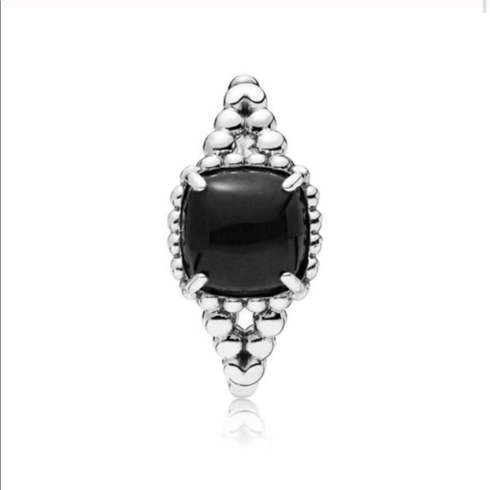 COPY - Pandora Ring Vibrant Spirit Black Crystal
